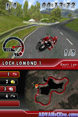 Ducati Moto screenshot 3 for Nintendo DS